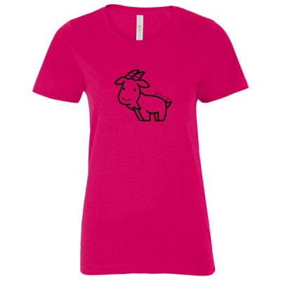 The Goat. Ladies Tee.
