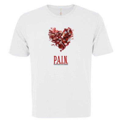 Shattered Heart, PAIN T-Shirt. Unisex.